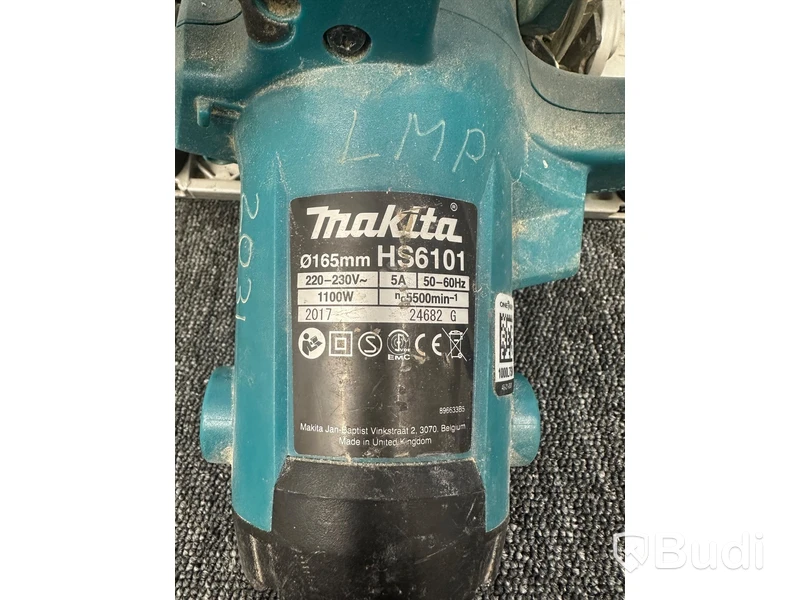Cirkelsåg Makita HS6101, Sladd