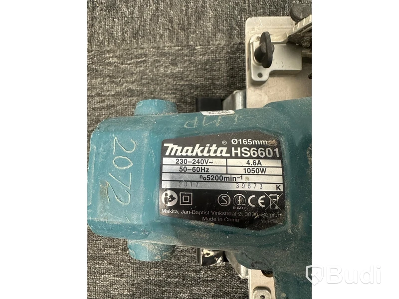 Cirkelsåg Makita HS6601 & Sticksåg Makita 4351FCT