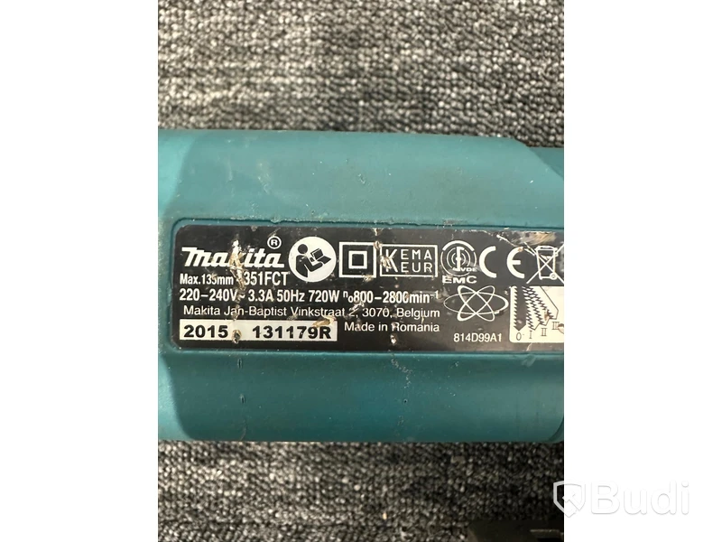 Sänksåg Makita SP6000 & Sticksåg 4351FCT, sladd