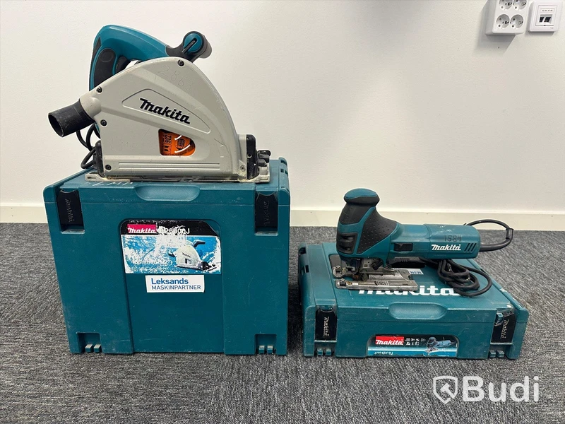 Sänksåg Makita SP6000 & Sticksåg 4351FCT, sladd