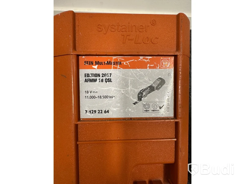 Fein Multimaster AMM 500 Plus AS, ink batteri & laddare