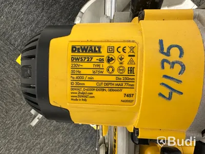 Kap & gersåg Dewalt DWS727 & sågbord DE7023
