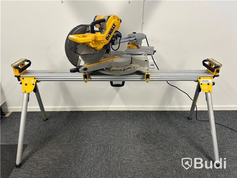 Kap & gersåg Dewalt DWS727 & sågbord DE7023