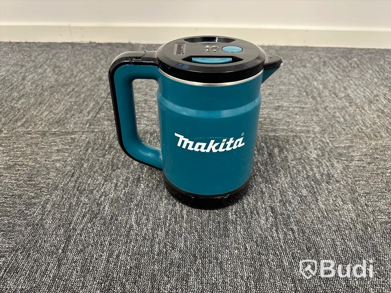 Vattenkokare från Makita DKT360, batteridriven