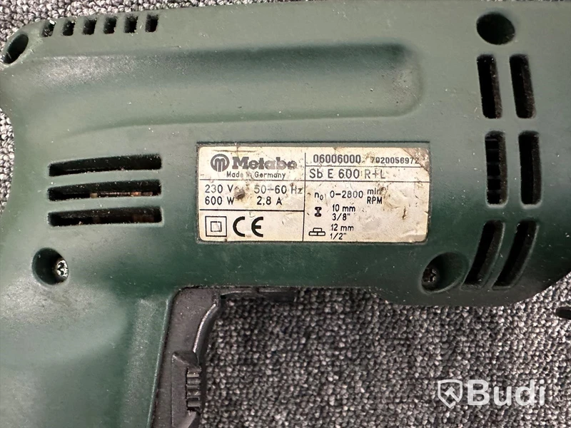 Slagborrmaskin Metabo SB E 600