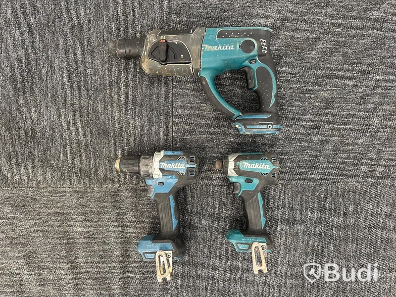 3 st. Verktyg Makita
