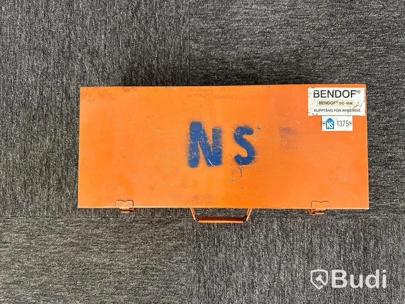 Armeringsklipp Bendof DC-16M, hydraulisk