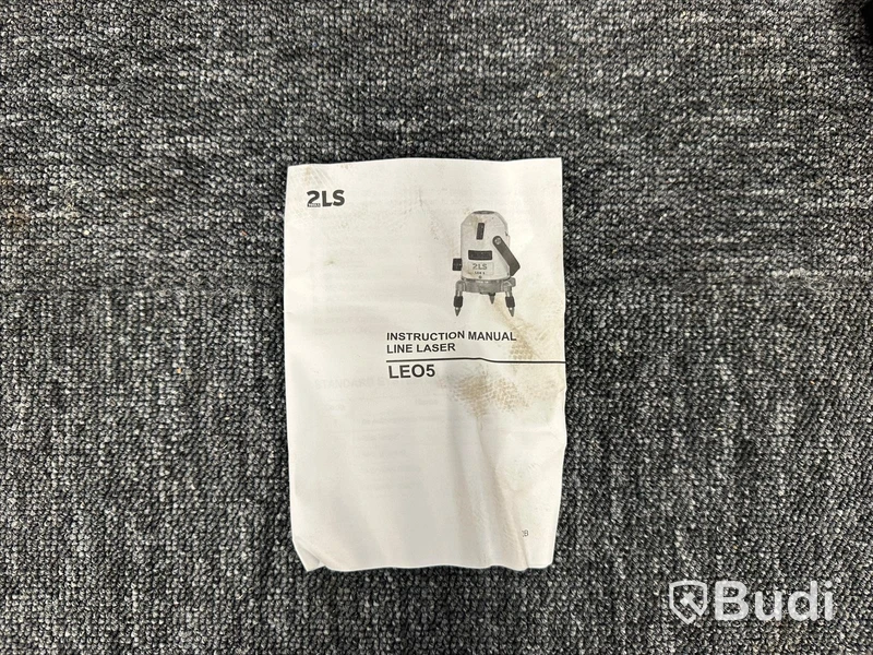 Punkt- och linjelaser 2LS Leo 5, rött ljus