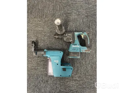 Kombihammare Makita DHR243, HEPA-dammutsugsfäste DX-02, ink batteri & laddare