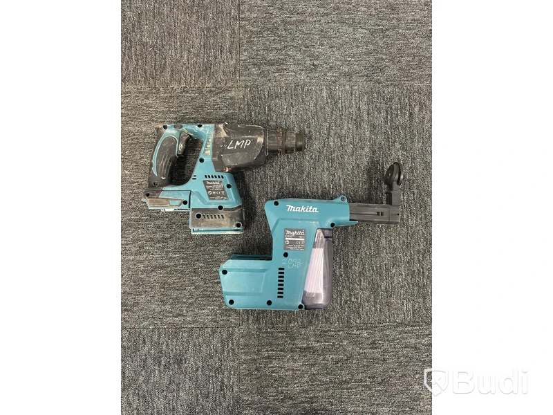 Kombihammare Makita DHR243, HEPA-dammutsugsfäste DX-02, ink batteri & laddare