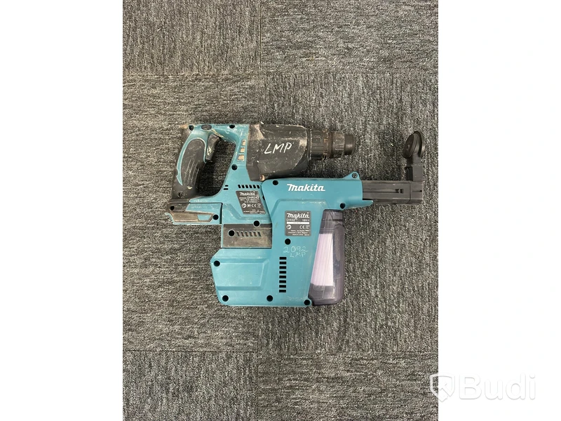 Kombihammare Makita DHR243, HEPA-dammutsugsfäste DX-02, ink batteri & laddare
