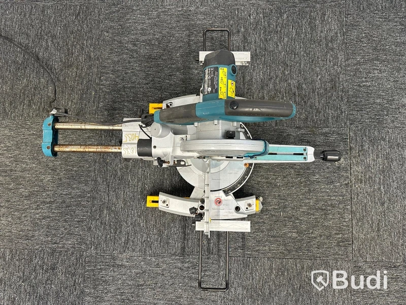 Kap- och gersåg Makita LS0815FL med monteringsbyglar Dewalt DE7023-XJ