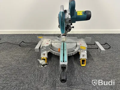 Kap- och gersåg Makita LS0815FL med monteringsbyglar Dewalt DE7023-XJ