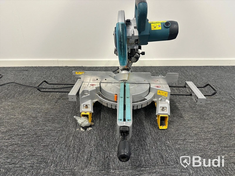 Kap- och gersåg Makita LS0815FL med monteringsbyglar Dewalt DE7023-XJ