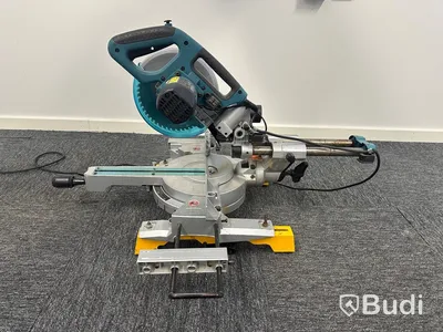Kap- och gersåg Makita LS0815FL med monteringsbyglar Dewalt DE7023-XJ