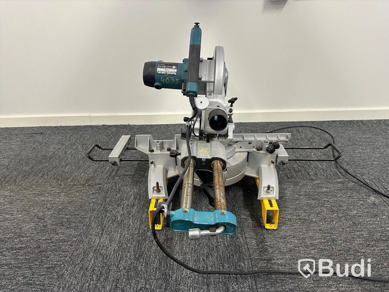 Kap- och gersåg Makita LS0815FL med monteringsbyglar Dewalt DE7023-XJ