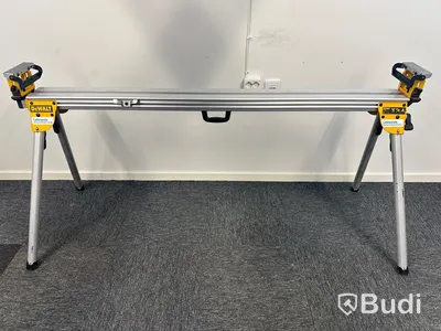 Kap- och gersåg Makita LS1016L, monteringsbyglar Dewalt DE7025-XJ och stativ Dewalt DE7023-XJ