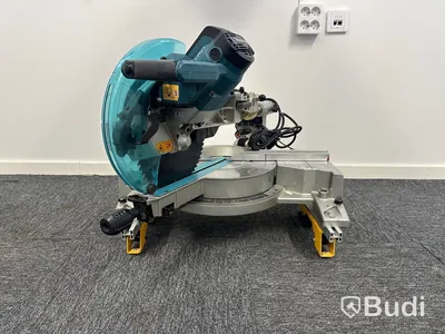 Kap- och gersåg Makita LS1016L, monteringsbyglar Dewalt DE7025-XJ och stativ Dewalt DE7023-XJ