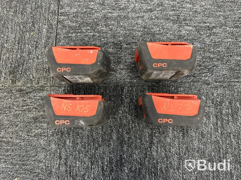 6st 14,4V litiumjonbatterier Hilti B14