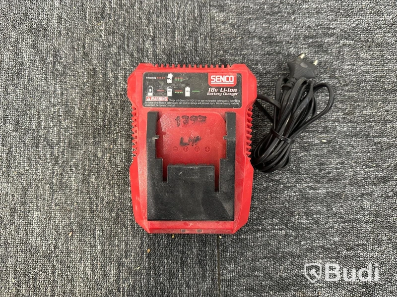 Batteriladdare Senco och 2st 18V litiumjonbatterier Senco