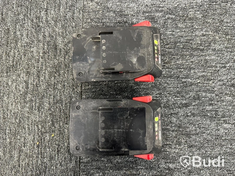 Batteriladdare Senco och 2st 18V litiumjonbatterier Senco