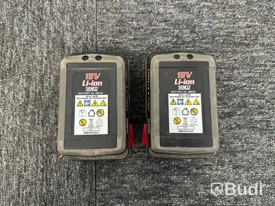 Batteriladdare Senco och 2st 18V litiumjonbatterier Senco