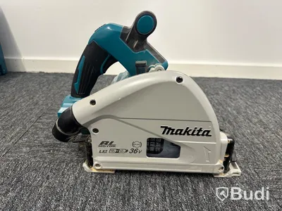 Sänksåg Makita DSP600, batteriladdare Makita DC18RCT och 3st 18V litiumjonbatterier Makita BL1830