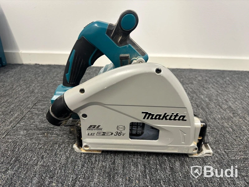 Sänksåg Makita DSP600, batteriladdare Makita DC18RCT och 3st 18V litiumjonbatterier Makita BL1830
