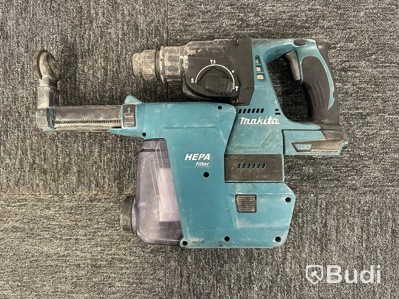 Kombihammare Makita DHR243 med dammutsug Makita DX06