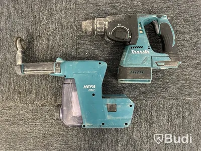 Kombihammare Makita DHR243 med dammutsug Makita DX06