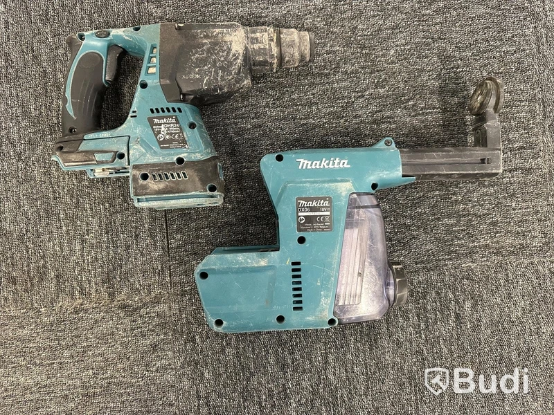 Kombihammare Makita DHR243 med dammutsug Makita DX06