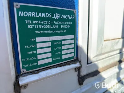 Personalvagn Norrlandsvagnar – Komplett med kök, dusch & omklädning