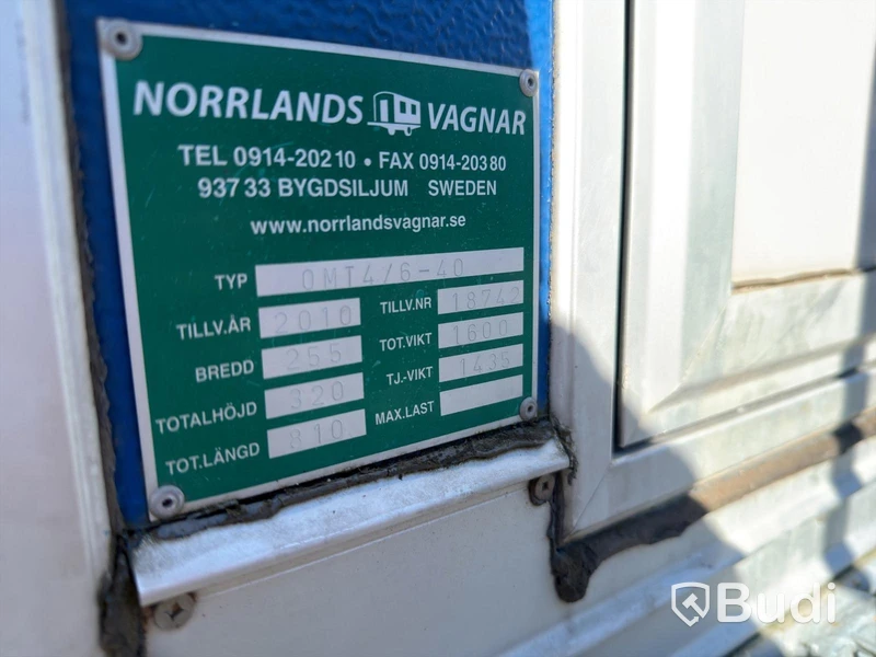 Personalvagn Norrlandsvagnar – Komplett med kök, dusch & omklädning