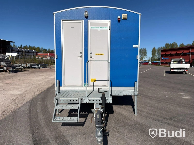 Personalvagn Norrlandsvagnar – Komplett med kök, dusch & omklädning