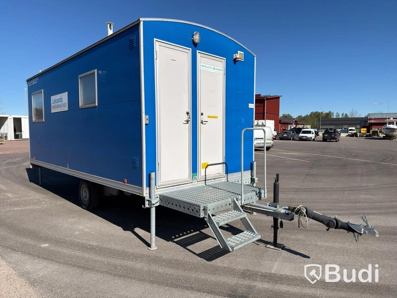 Personalvagn Norrlandsvagnar – Komplett med kök, dusch & omklädning