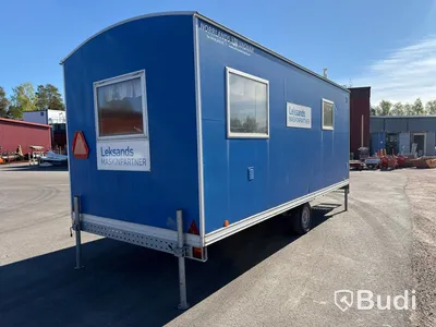 Personalvagn Norrlandsvagnar – Komplett med kök, dusch & omklädning