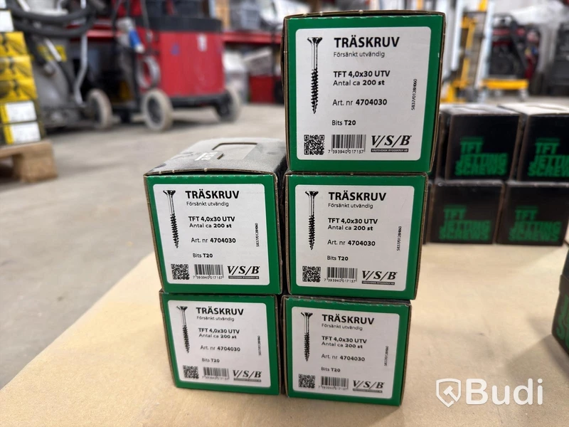 Träskruv VS/B + TFT Jetting Screws – Blandade dimensioner