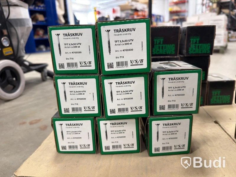 Träskruv VS/B + TFT Jetting Screws – Blandade dimensioner