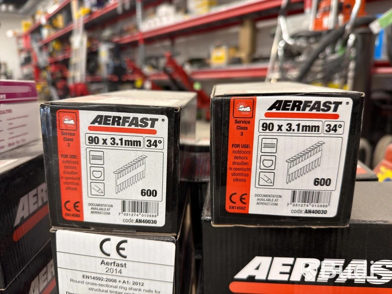 Blandpall spik, skruv & klammer – Senco, Aerfast, Würth, Dewalt m.fl