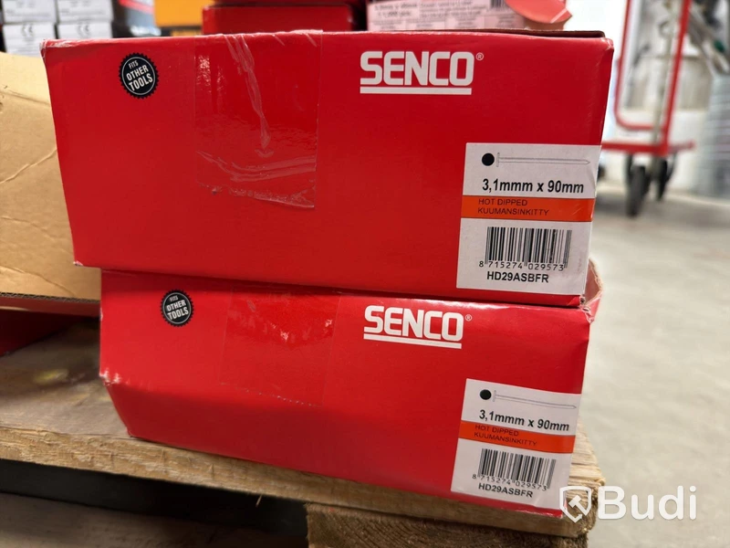 Blandpall spik, skruv & klammer – Senco, Aerfast, Würth, Dewalt m.fl