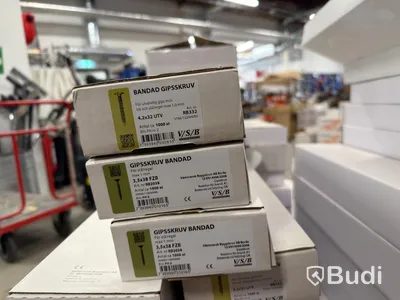 Stort parti Bandskruv – VS/B gipsskruv & trallskruv