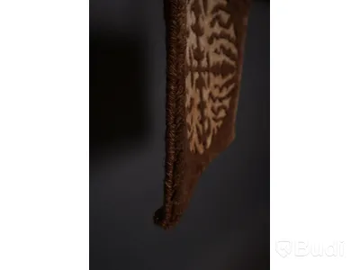 Handknuten matta, ca 34x34 cm