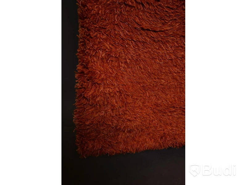Handknuten ryamatta, Röllakan, designad av Karin Bernholm från AXECO, design: Skogen, serie: D15, 170x230 cm