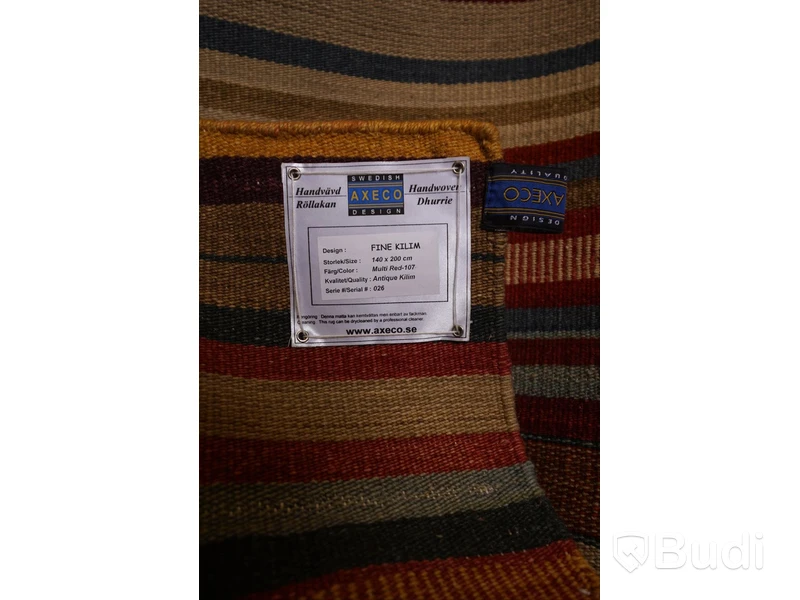 Handvävd matta från AXECO, Antigua Kilim, design: FINE KILIM, 140x200 cm