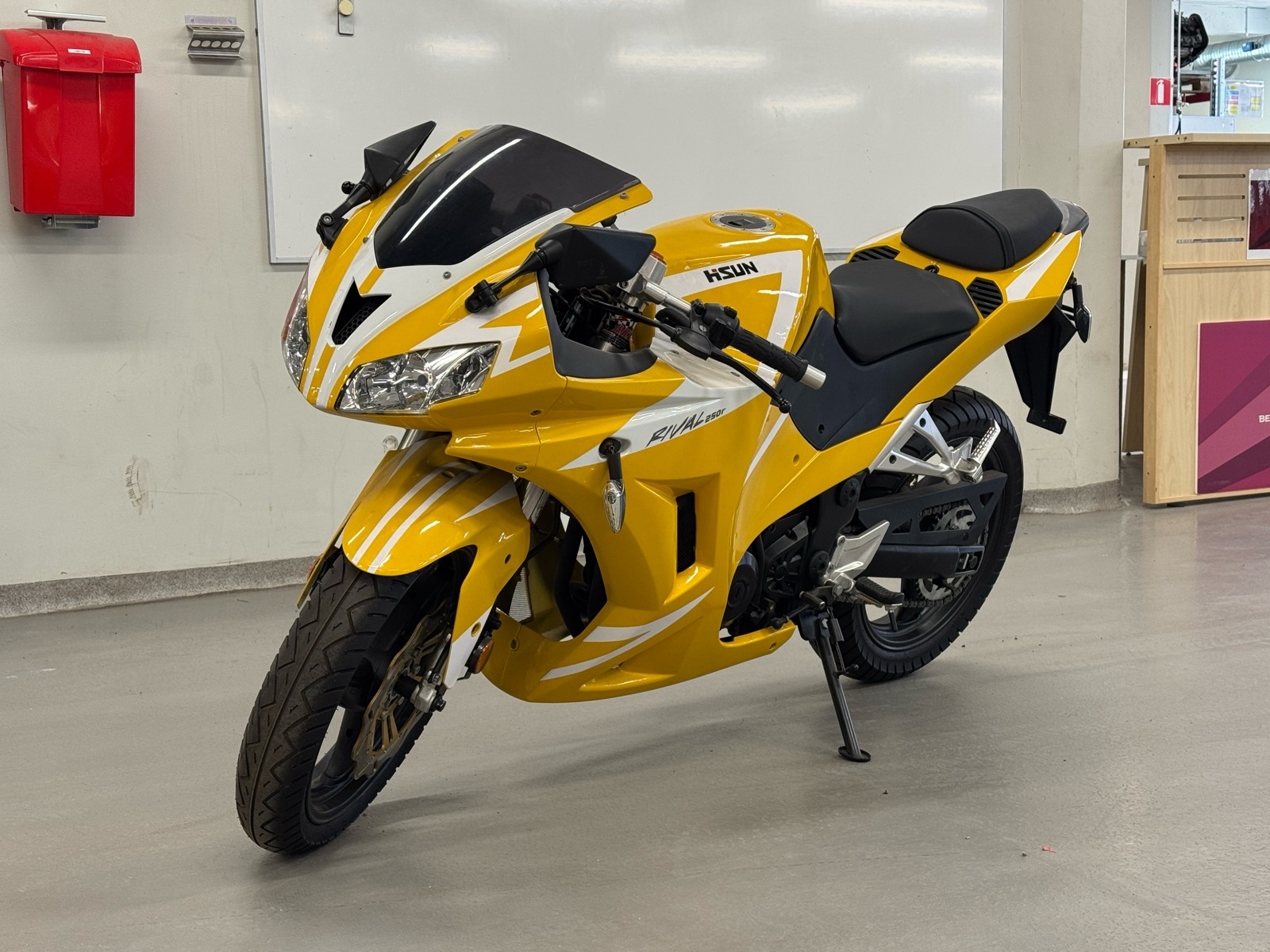 Motorcykel HISUN Rival 250 -2012 | Reparationsobjekt