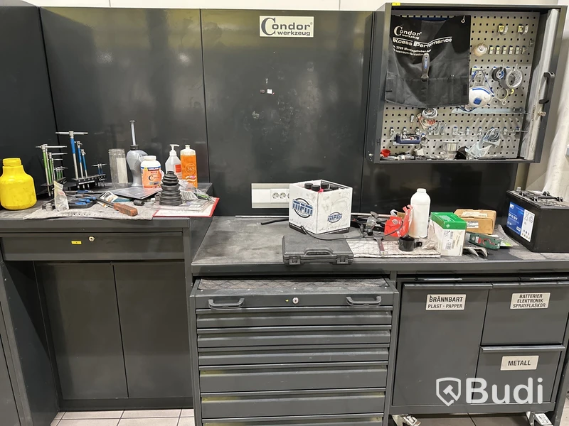 Arbetsstation Condor Werkzeug