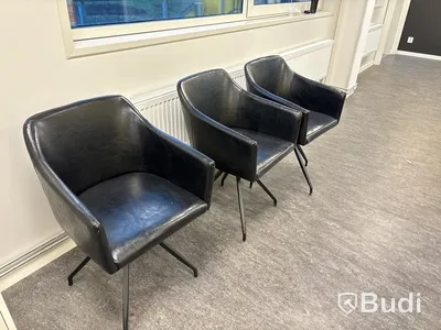 6 st. fåtöljer WidaXL, inkl. stol