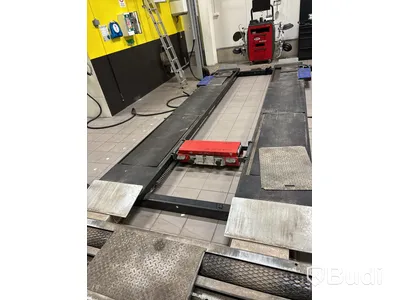 4-pelarlyft med Hjulinställningsmaskin