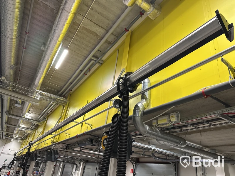 Avgassystem inkl. metallskenor