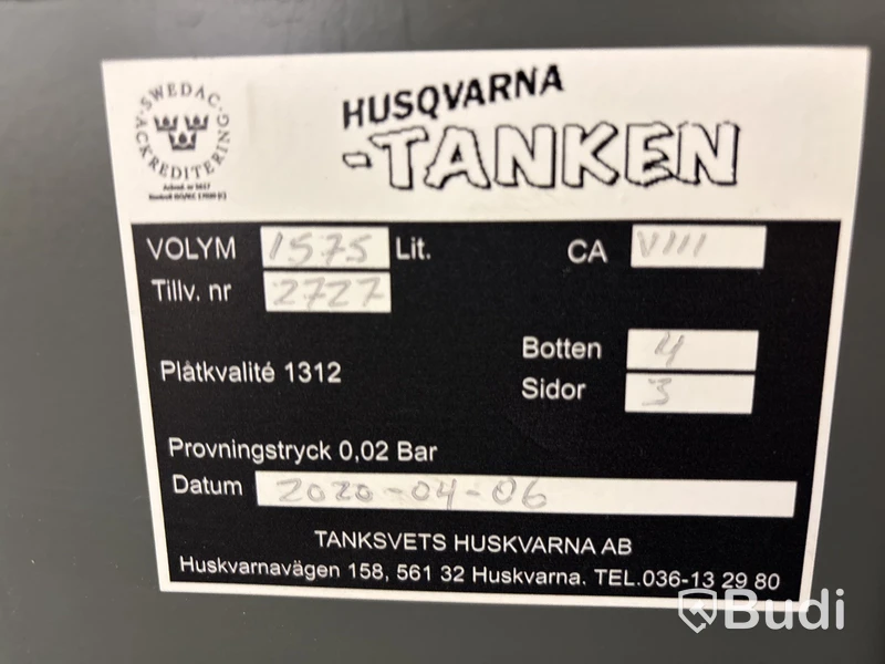 2 st. tank